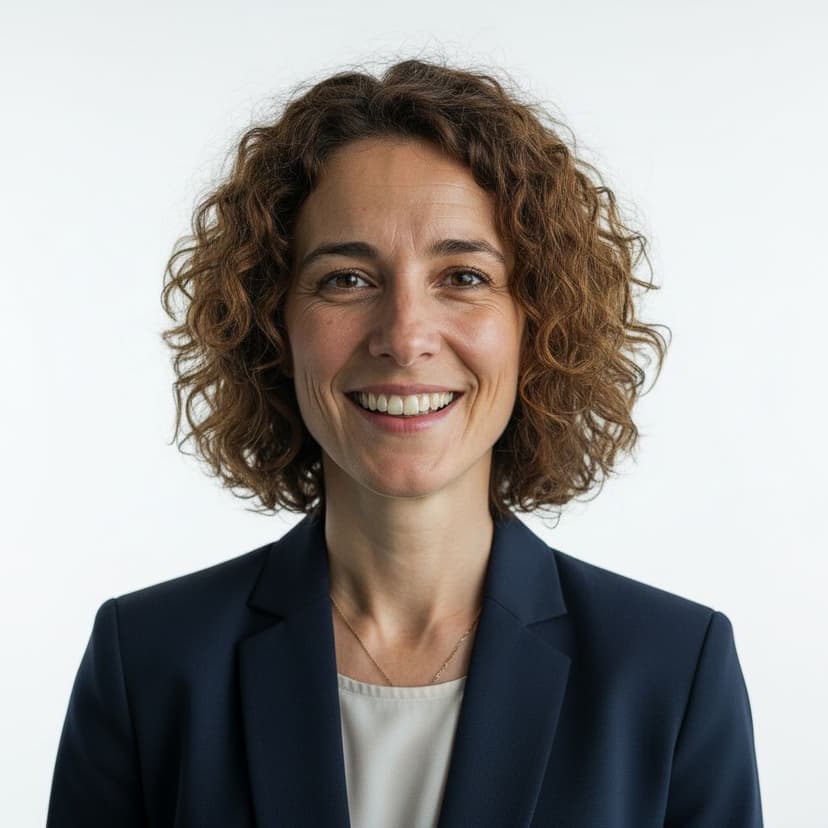 Professional coaching headshot of a woman in a blazer